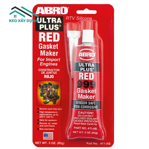 Abro Ultra Plus Red 999-keo-silicon-mau-do